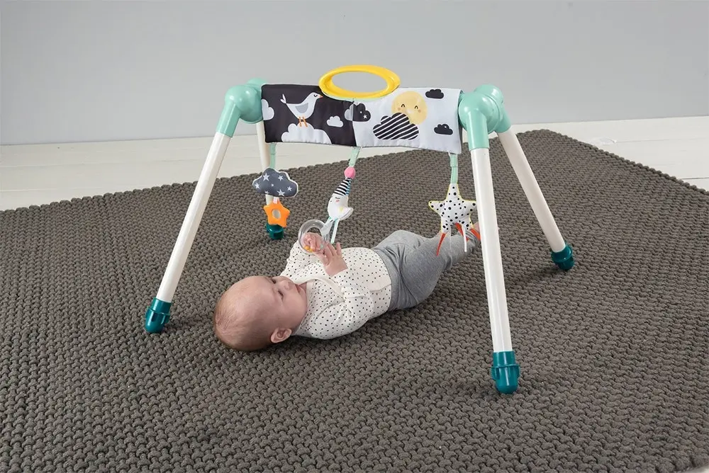 Taf Toys Portable Mini Moon Take To Play Gym w/ Hanging Toys Baby/Infant 0m+