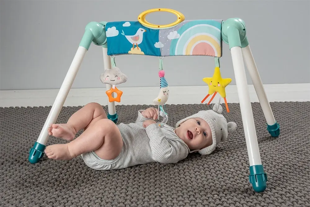 Taf Toys Portable Mini Moon Take To Play Gym w/ Hanging Toys Baby/Infant 0m+