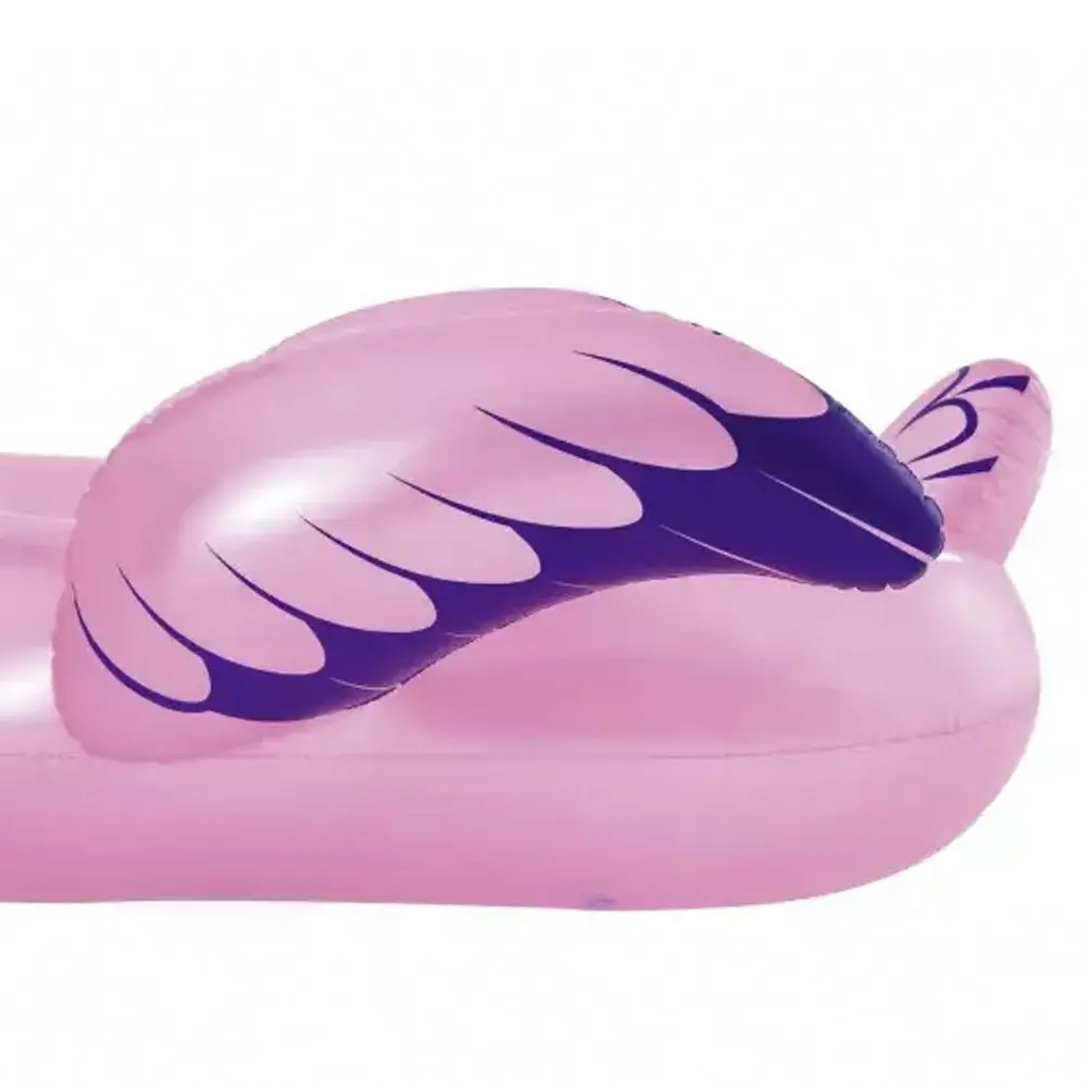 Bestway Luxury 1.73x1.70m Inflatable Flamingo Rider Water Pool Ride On Float