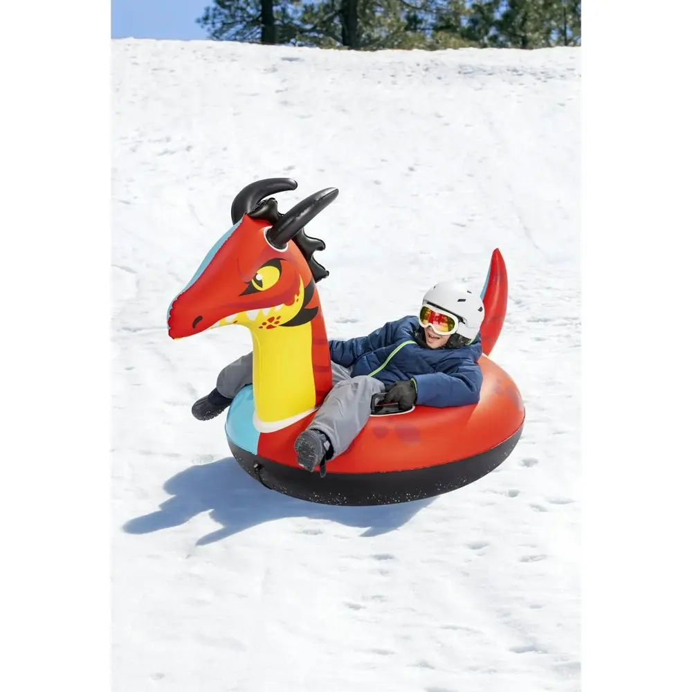 Bestway H2OGO! Inflatable 142cm Dragon Fury Snow Tube Float Kids/Children 6y+