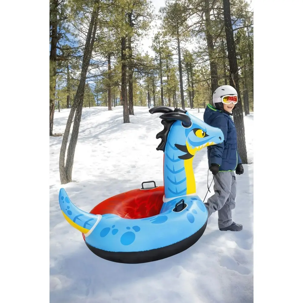 Bestway H2OGO! Inflatable 142cm Dragon Fury Snow Tube Float Kids/Children 6y+