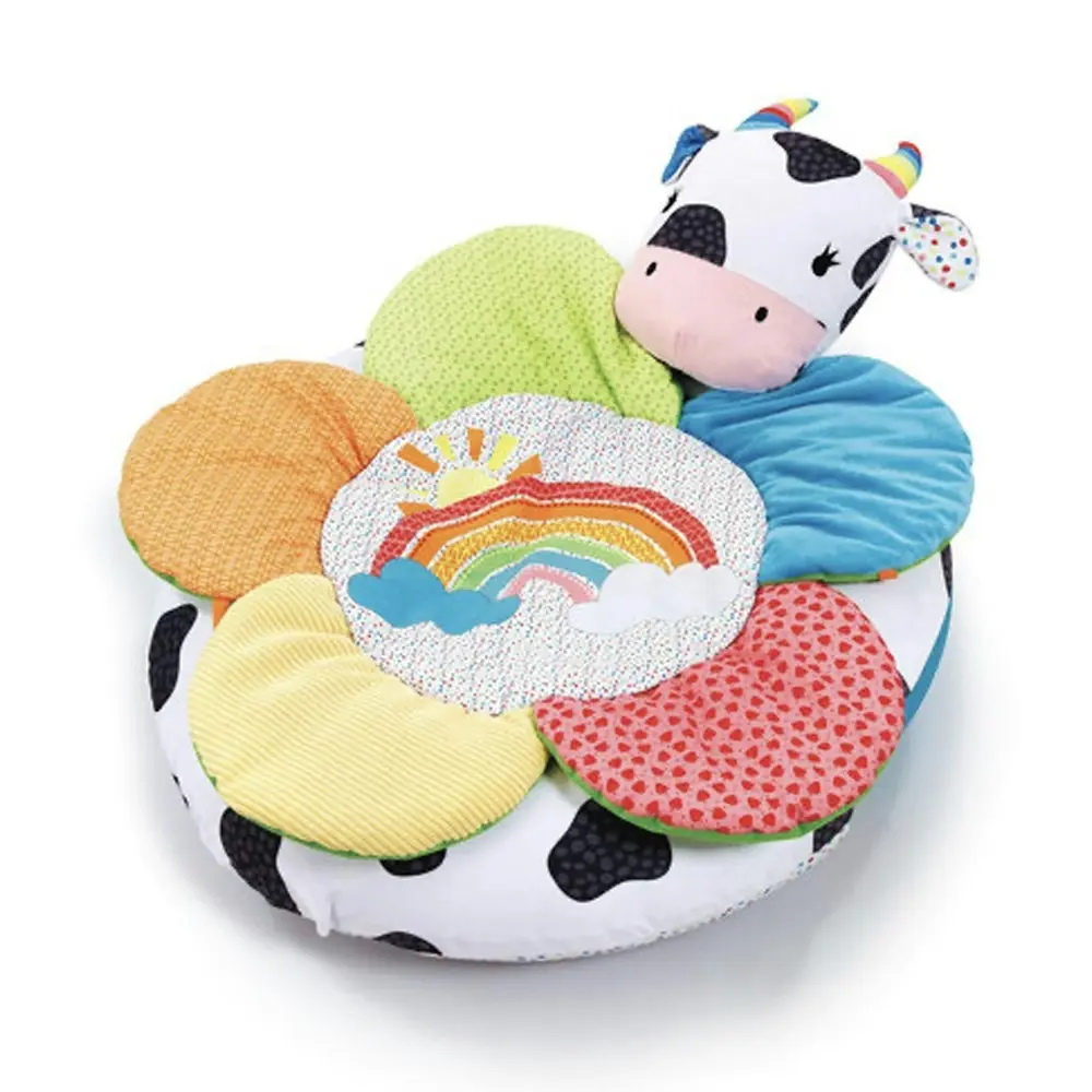 Elc Blossom Farm Seat Martha Moo Sit Me Up Cosy Cushion Toy Baby/Toddler 0m+