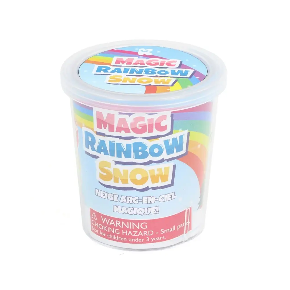 2x Fumfings 8cm Magic Rainbow Snow Kids Fun Sensory Play Game Toy 3y+ Assorted