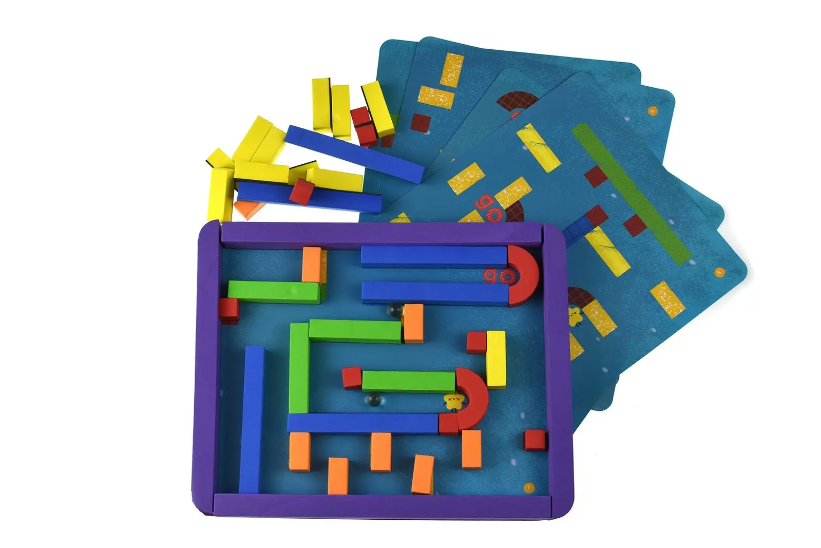 Tookyland Magnetic Maze Kit Puzzle Tabletop Kids/Children's Learning Game 3+