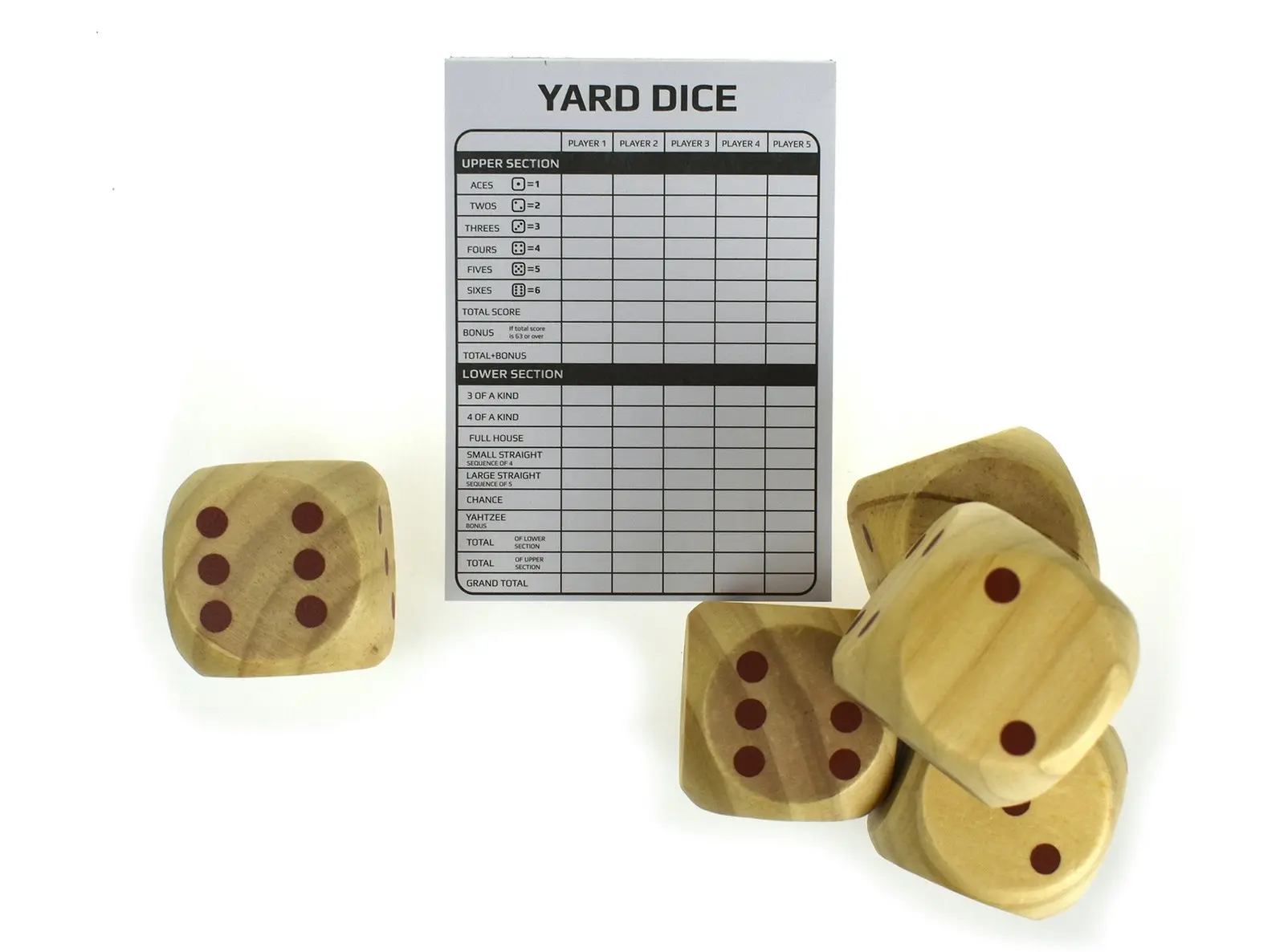 5pc Tooky Toy Toddler/Children's Outdoor Lawn Dice Game Fun Activity 3+