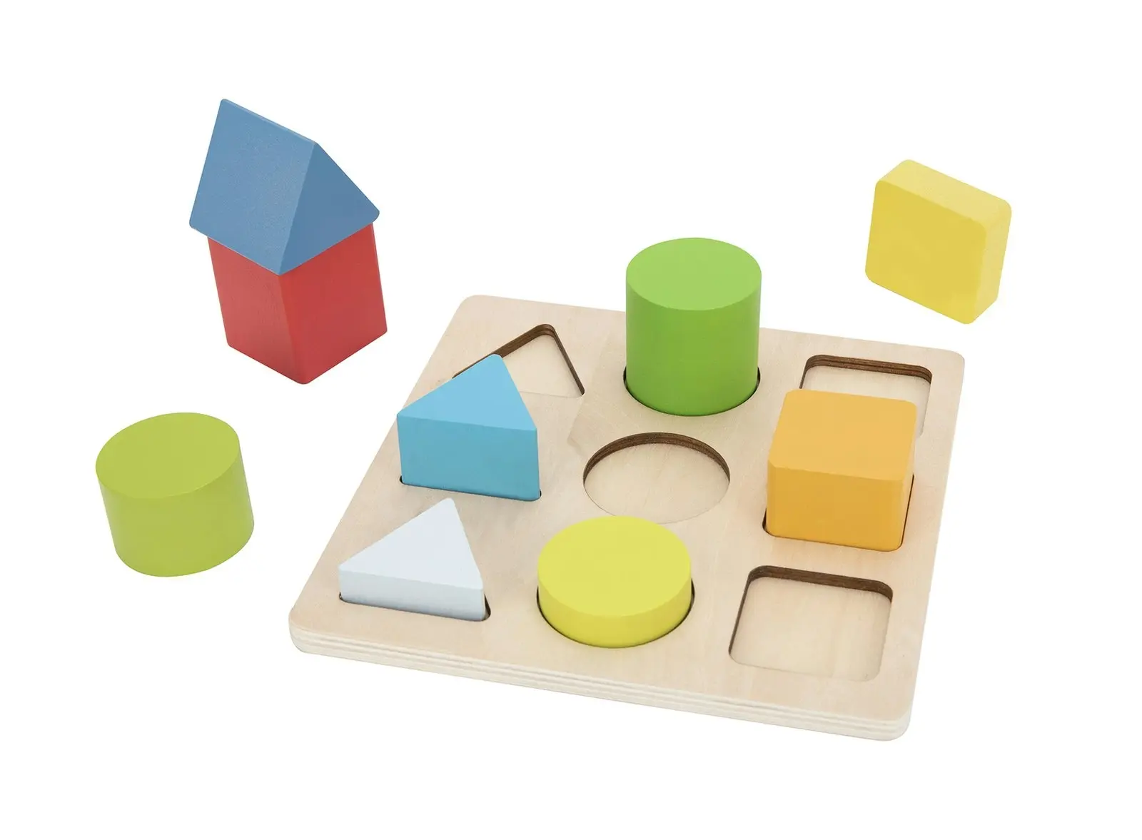 Tooky Toy Colour & Shape Sorter Children's/Kids Problem Solving Puzzle 2+