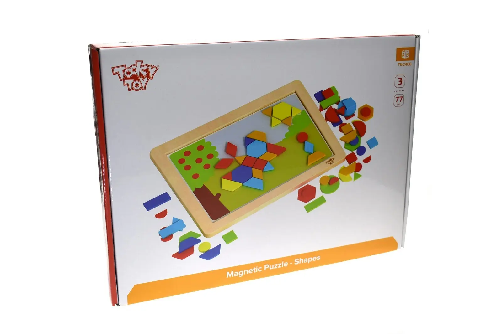 Tooky Toy Magnetic Creative Puzzle/Interactive Whiteboard Geometrical Shapes 3+