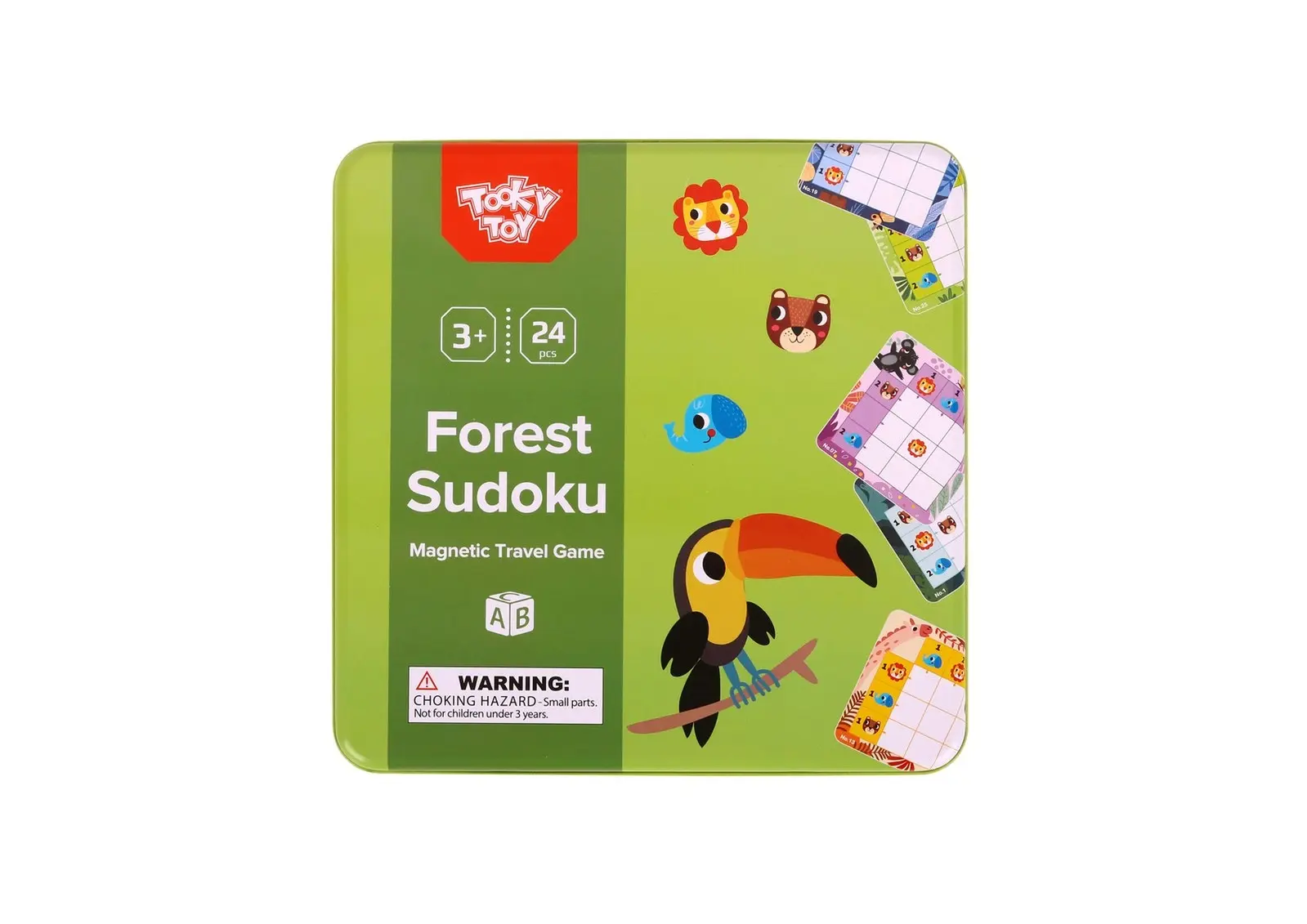 Tooky Toy Kids/Children's Forest Themed Sudoku Tabletop Educational Fun Game 3+