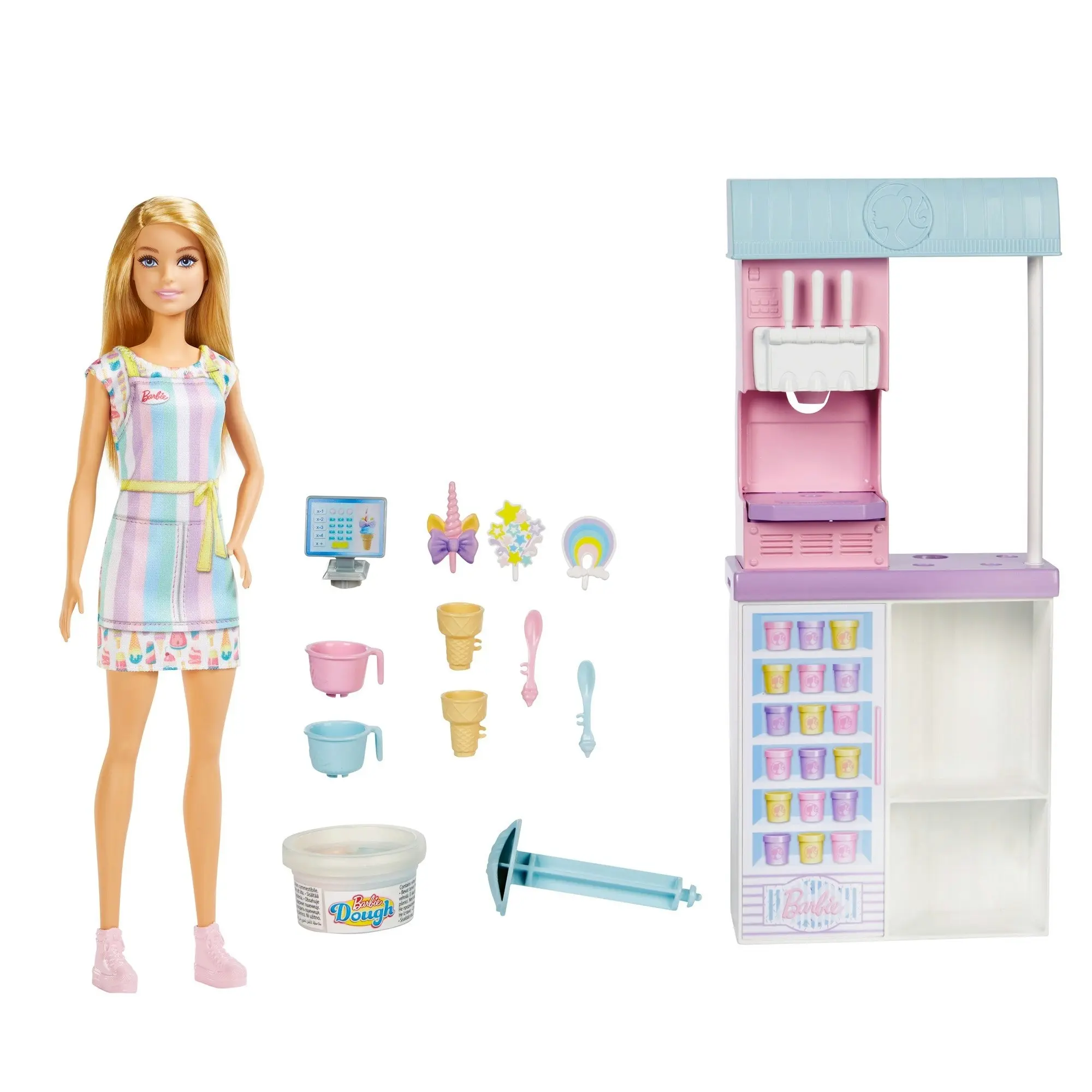 Barbie Ice Cream Shop Playset