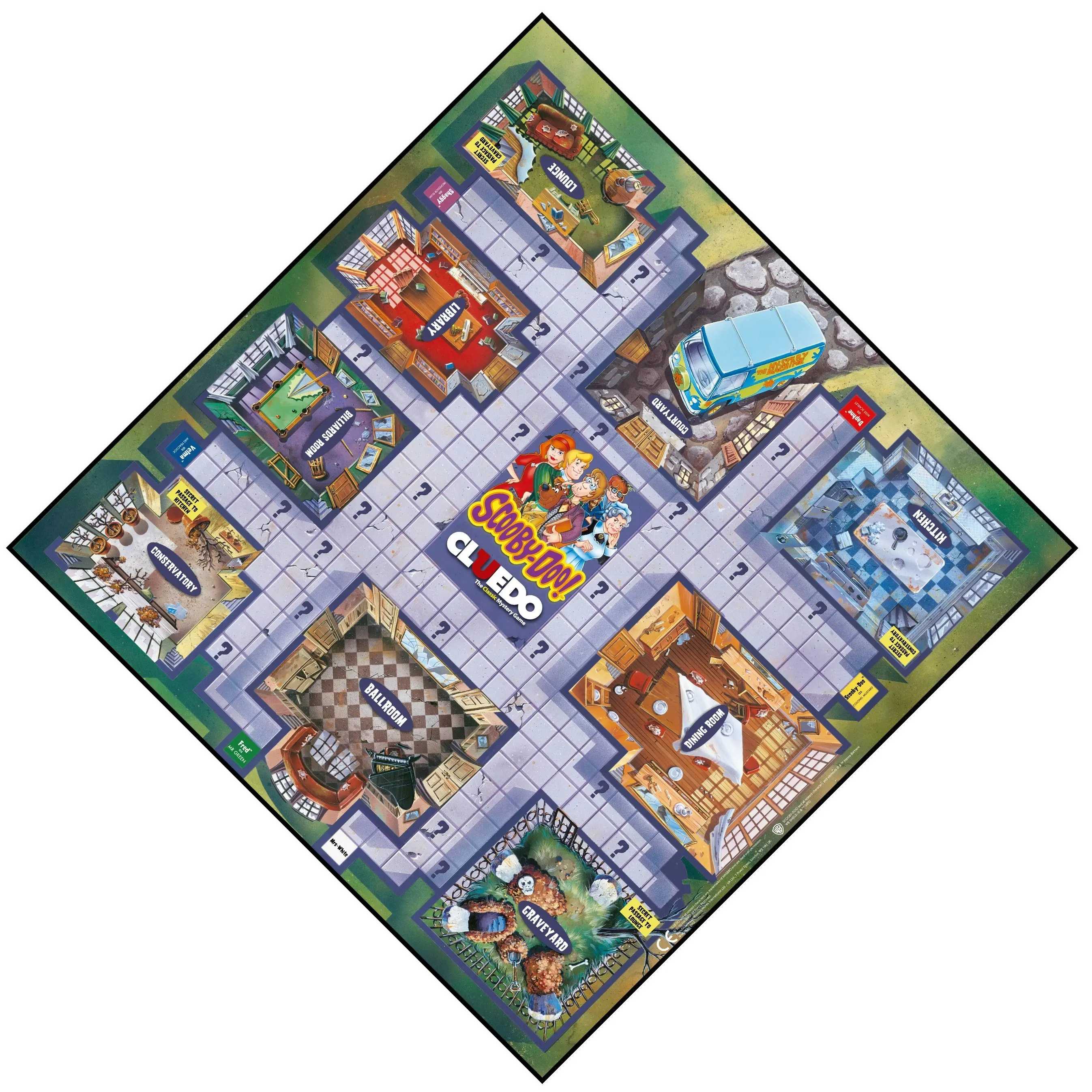 Scooby-Doo Cluedo