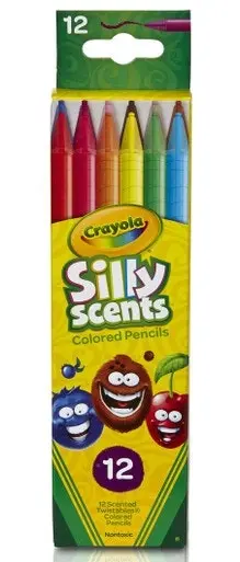 Crayola 12 Silly Scents Twistables Colored Pencils