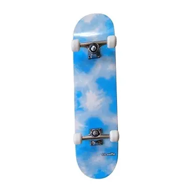 Swifte 31 X 7.5" Skateboard - Blue Tye Dye