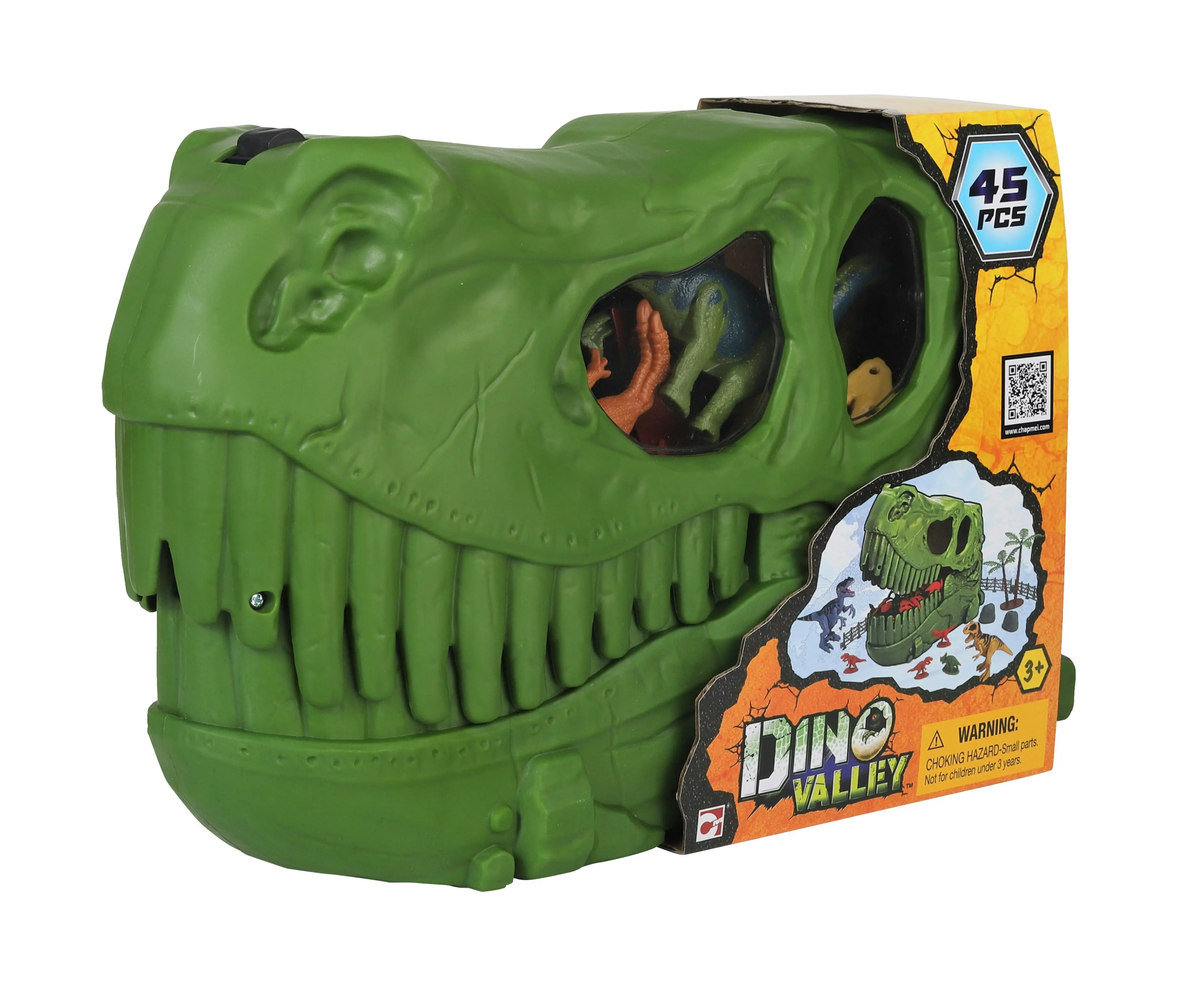 Dino Valley Dino Skull Bucket 45 Pcs