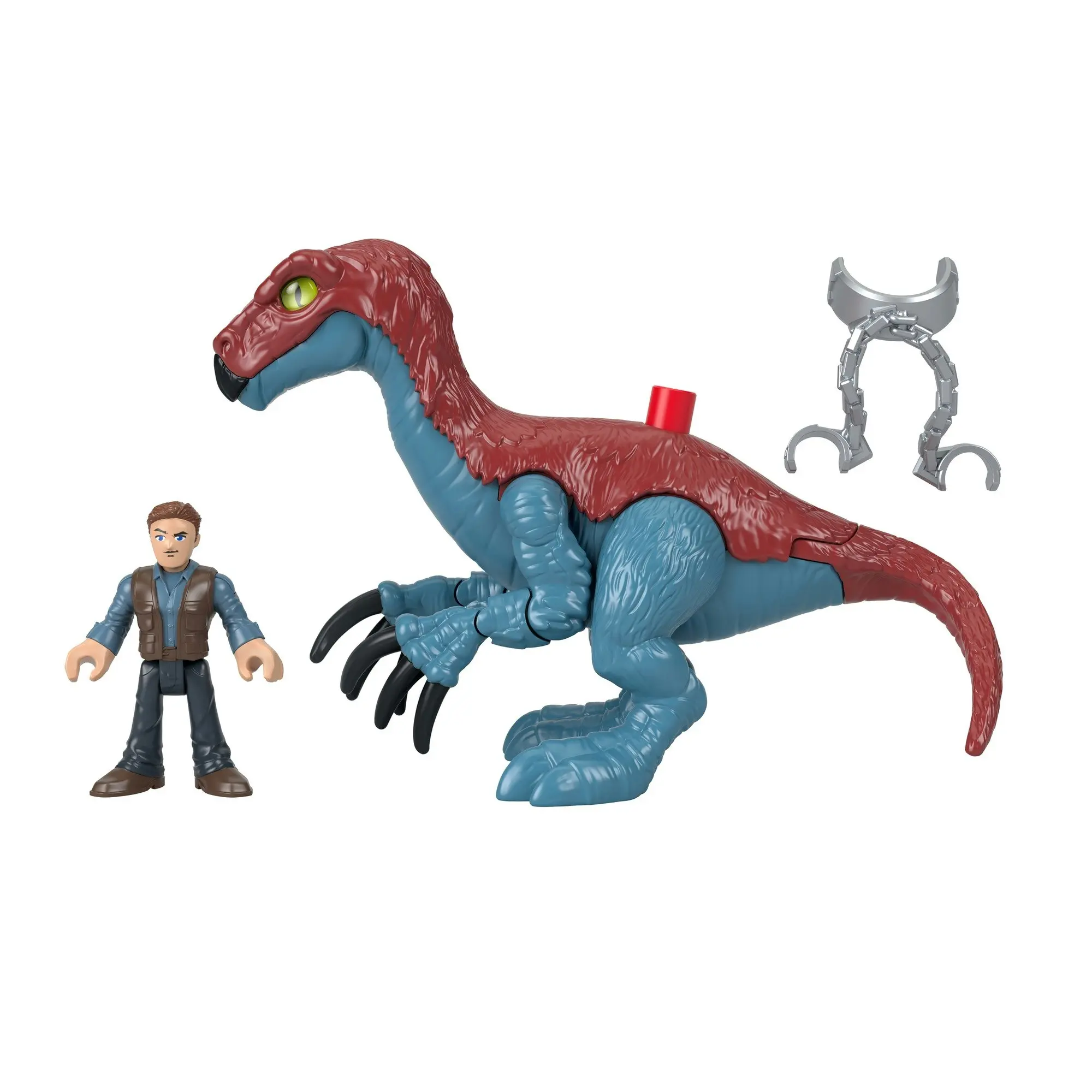 Imaginext Jurassic World Therizinosaurus & Owen