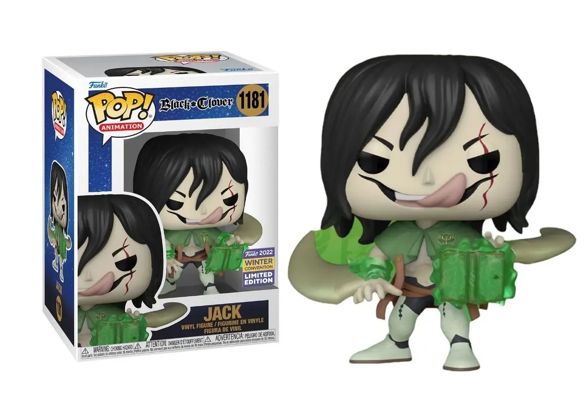 Black Clover Jack Winter Con 2022 Exclusive Pop! Vinyl