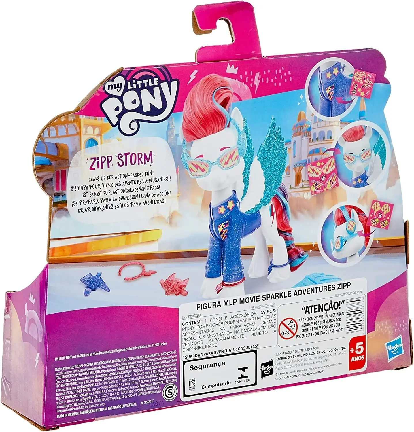 My Little Pony: Sparkle Adventures Zipp Storm Figure