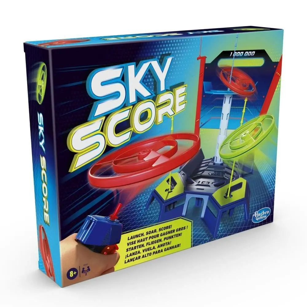 Sky Score Game Launch & Score Game with Spinners