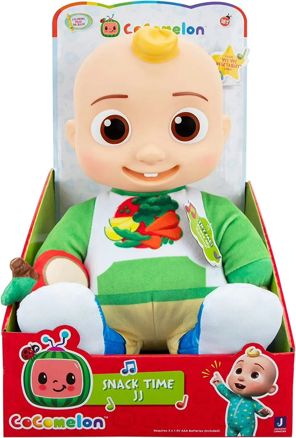 CoComelon Snack Time JJ Plush Doll