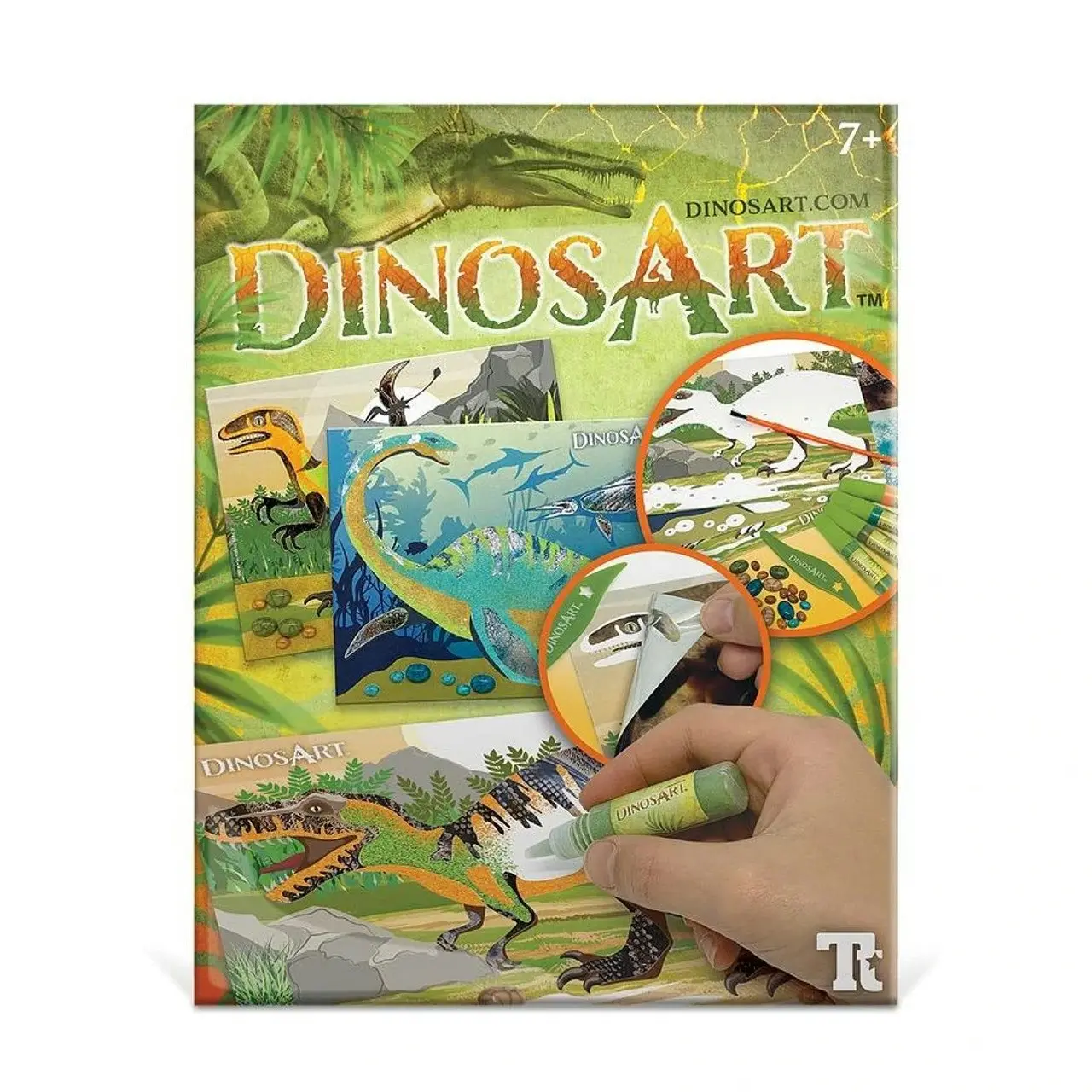 DinosArt Sand & Foil Art