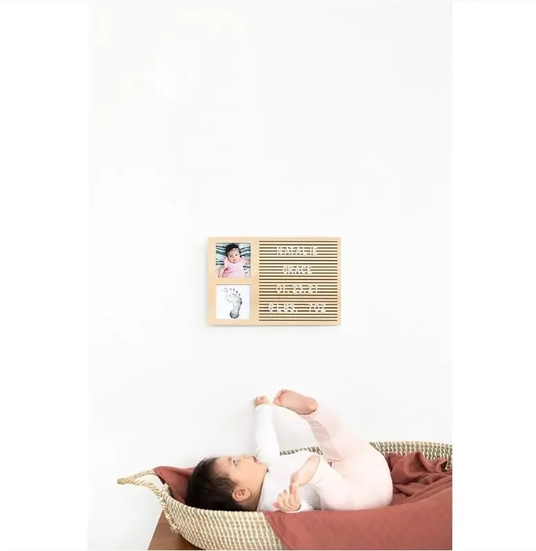 Pearhead Babyprints Letterboard Frame