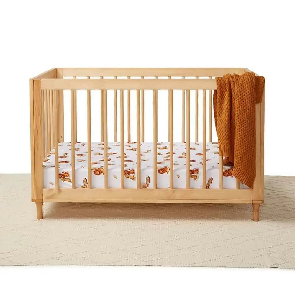 Lion Fitted Cot Sheet