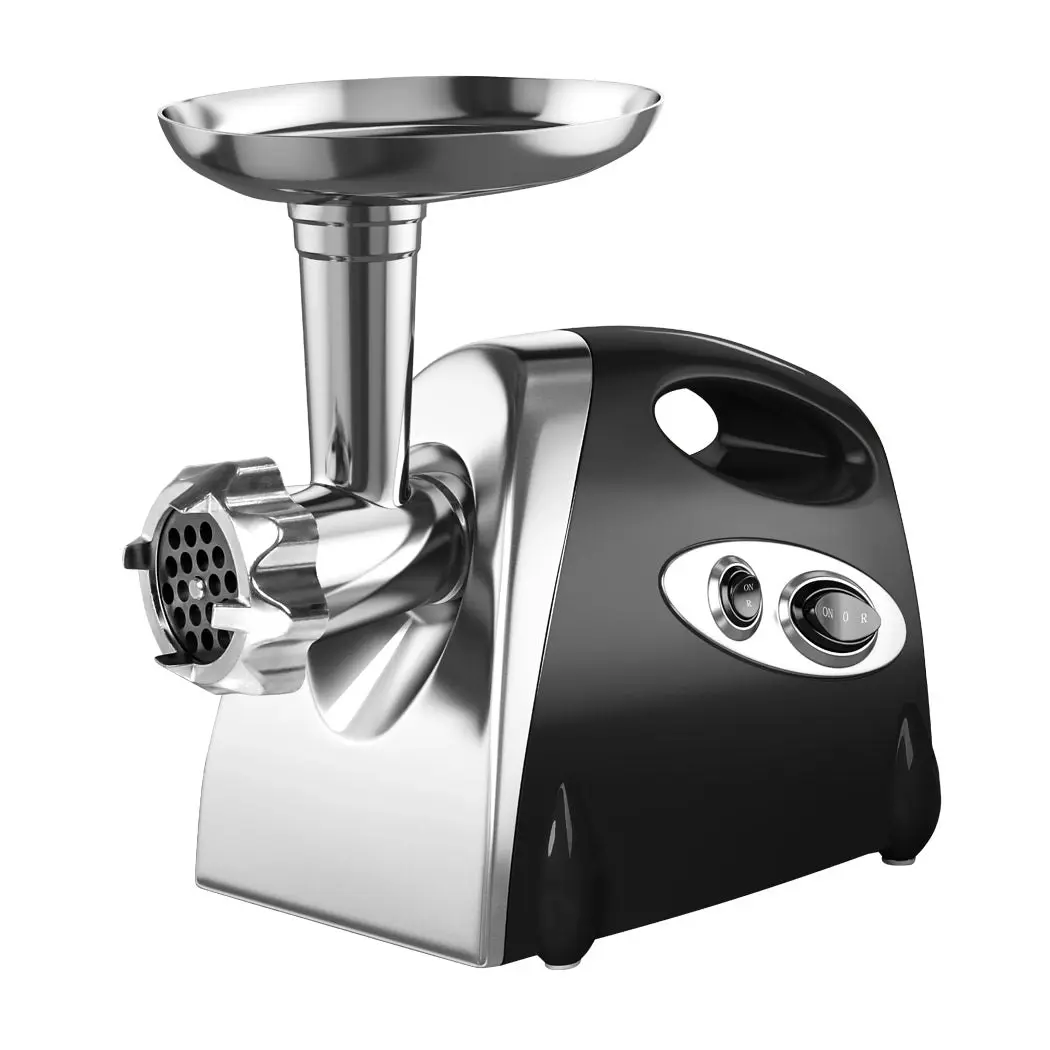 800W Electric Meat Grinder Mincer Sausage Filler Kibbe Maker Kitchen Tool Black