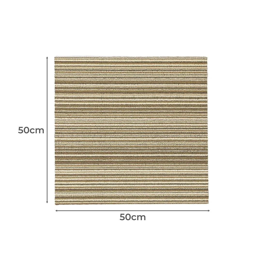 Marlow 20x Carpet Tiles 5m2 Box Heavy Commercial Retail Office Gym Flooring