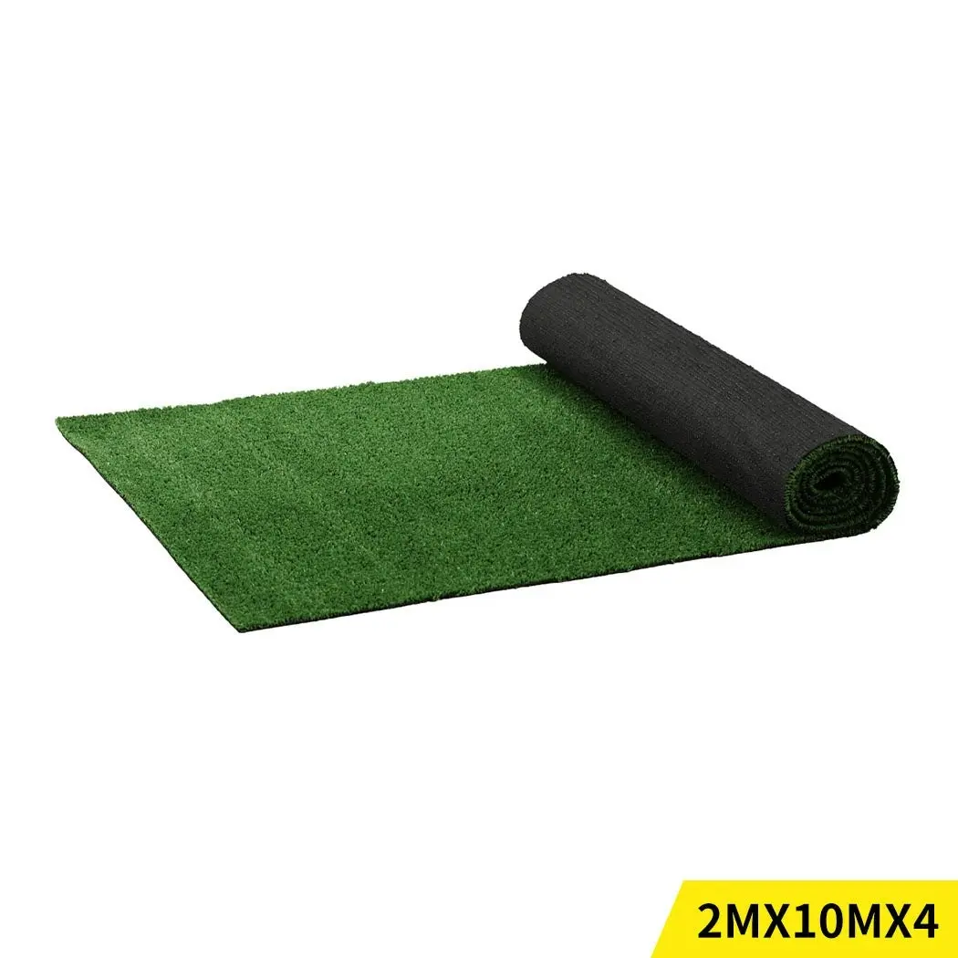 Marlow Artificial Grass Synthetic Turf Fake Plastic Plant 17mm 80SQM Lawn 2x10m