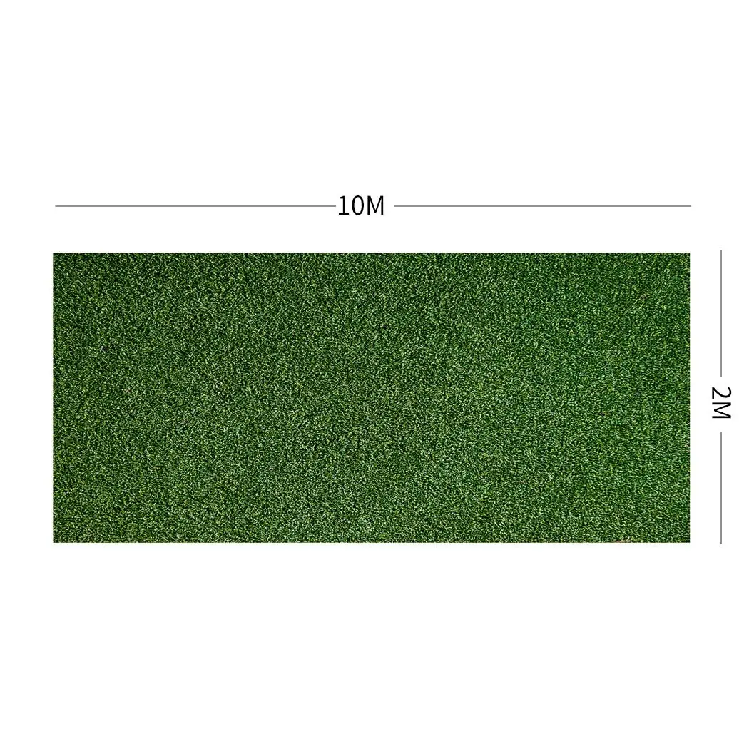 Marlow Artificial Grass Synthetic Turf Fake Plastic Plant 17mm 20SQM Lawn 2x10m