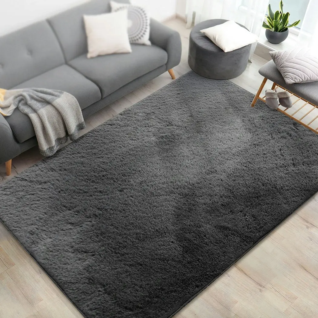 Marlow Floor Rugs  Area Rug Fluffy Faux Rabbit Fur Shaggy Carpet Mat 140X200CM