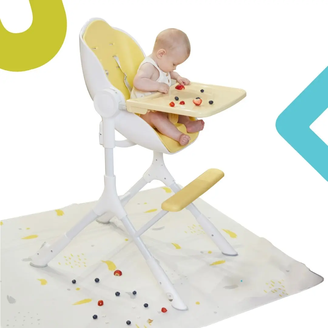 Oribel Waterproof Splat Mat Infant Toddler Feeding Highchair Mats