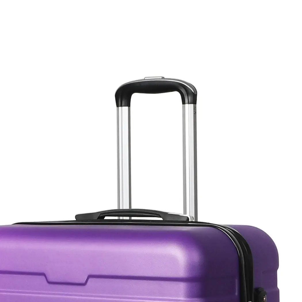 Slimbridge 28" Luggage Case Suitcase Travel Packing TSA Lock Hard Shell Purple