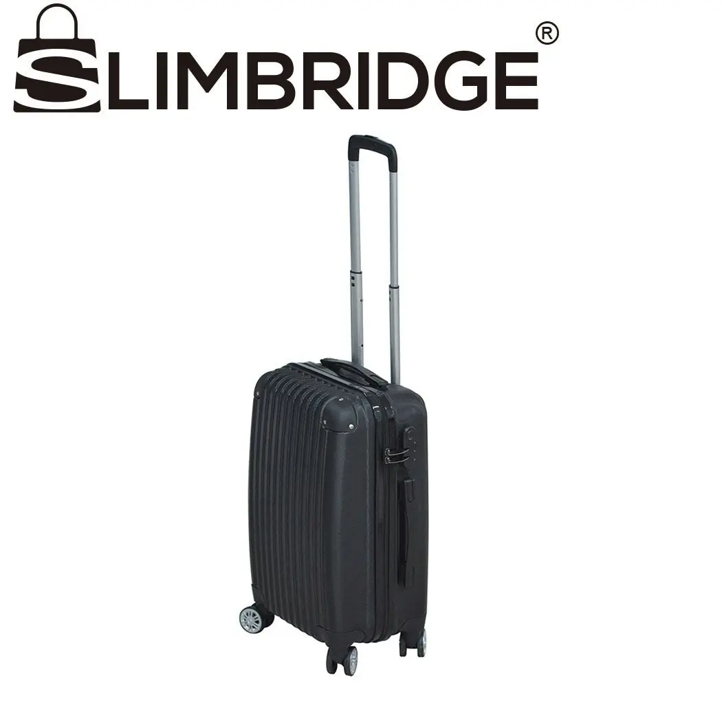 Slimbridge 24" Luggage Suitcase Code Lock Hard Shell Travel Carry Bag Trolley