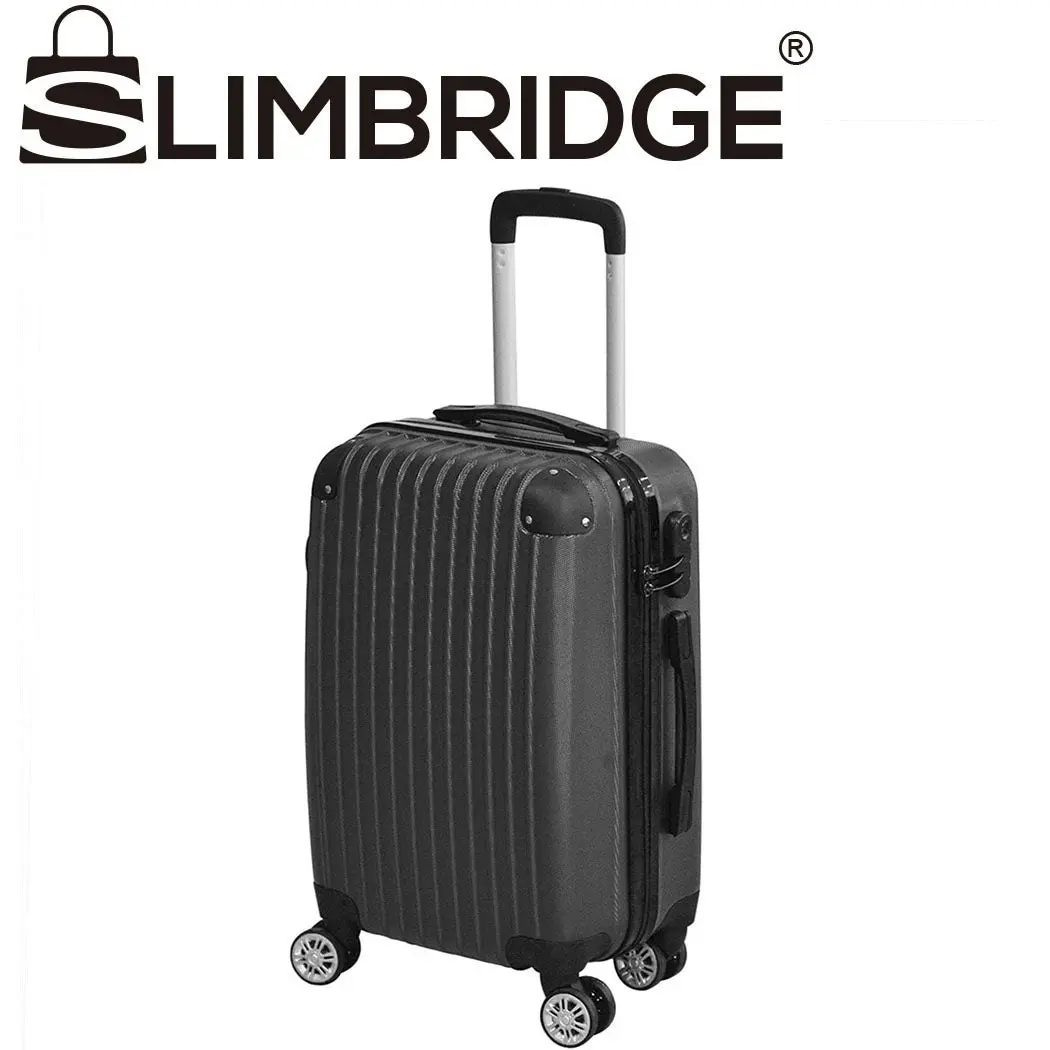 Slimbridge 24" Luggage Suitcase Code Lock Hard Shell Travel Carry Bag Trolley