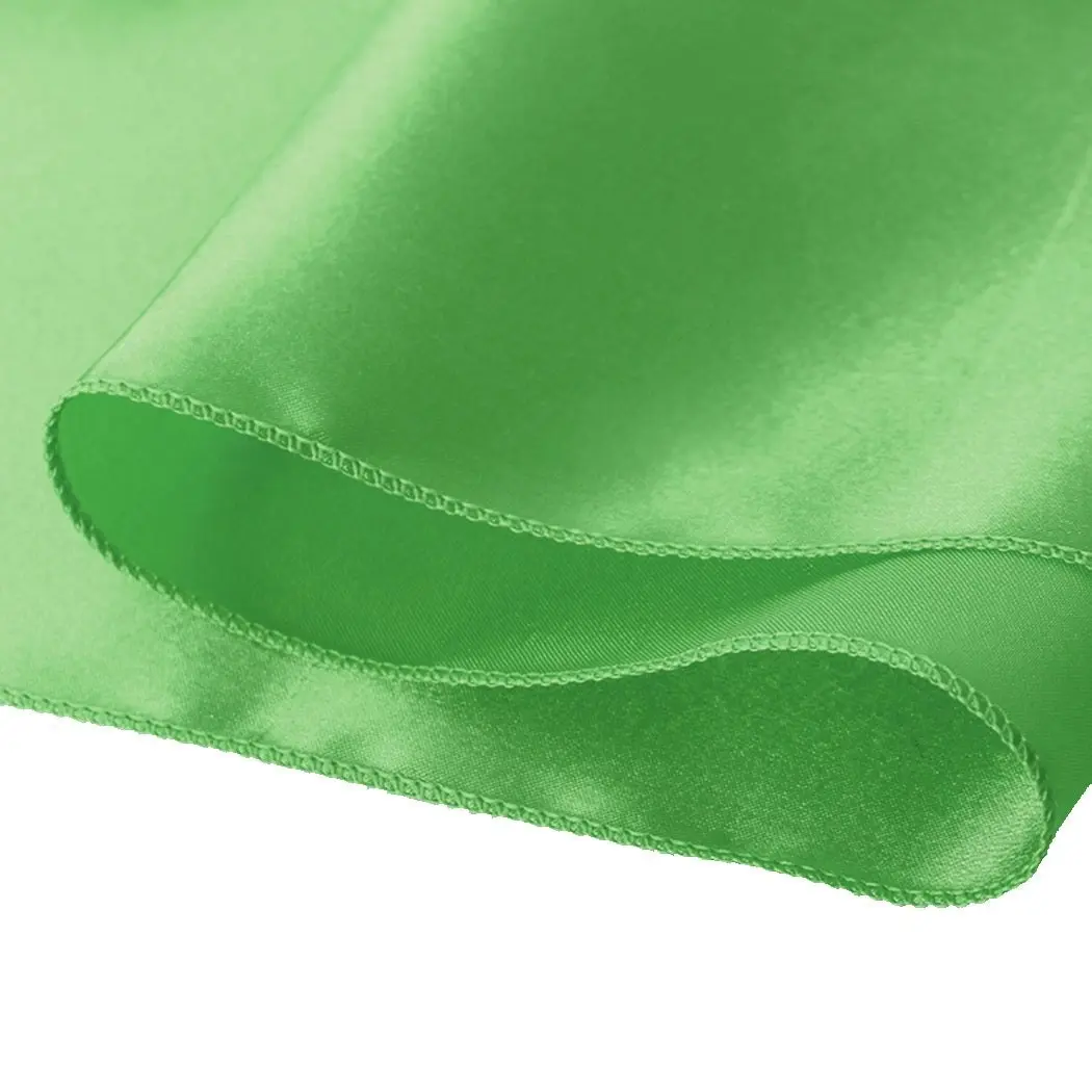 Traderight Group  20 Green Fabric Chair Sashes Covers Table Runner Wedding Party Event Decoration