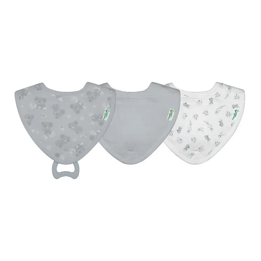 Green Sprout | Bibs Muslin Stay-Dry Teether made from Organic Cotton (3pack)