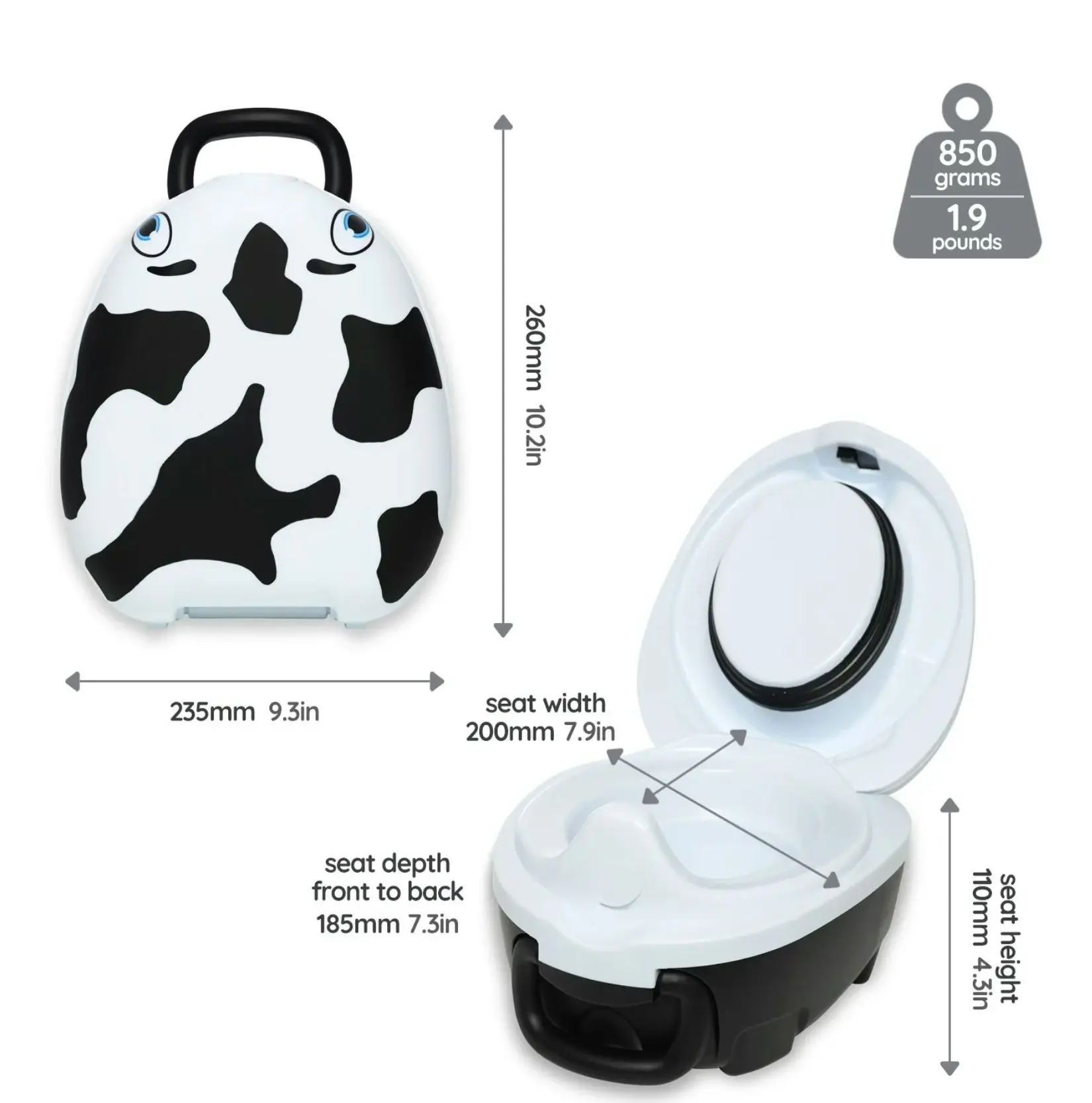 My Carry Potty - Cow