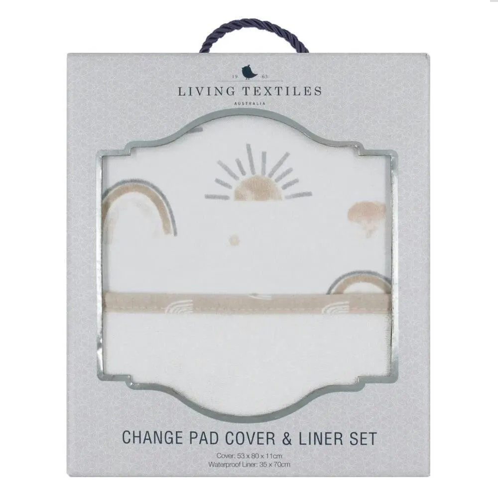 Living Textiles | Change Mat Cover and Liner - Happy Sloth