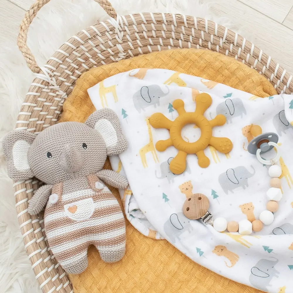 Playground by Living Textiles | Silicone Splash Teether - Sunshine