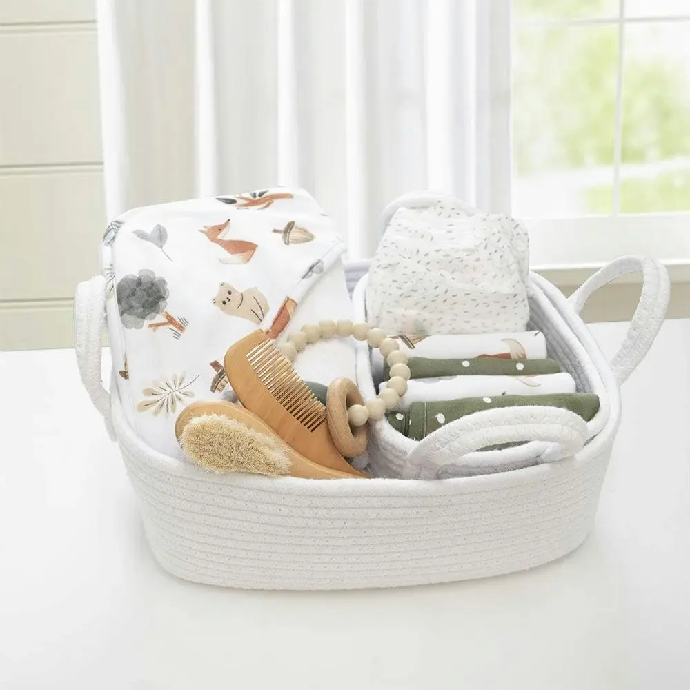 Living Textiles | 5-Piece Baby Bath Gift Set - Forest Retreat