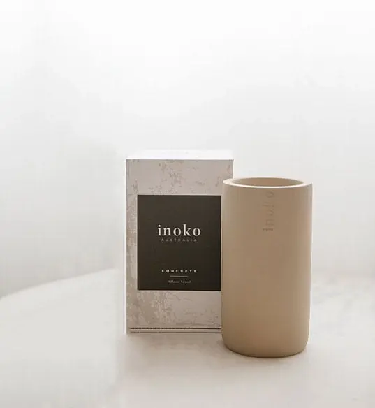 Inoko | Concrete Diffuser Vessel + 1 Refill( 220ml )