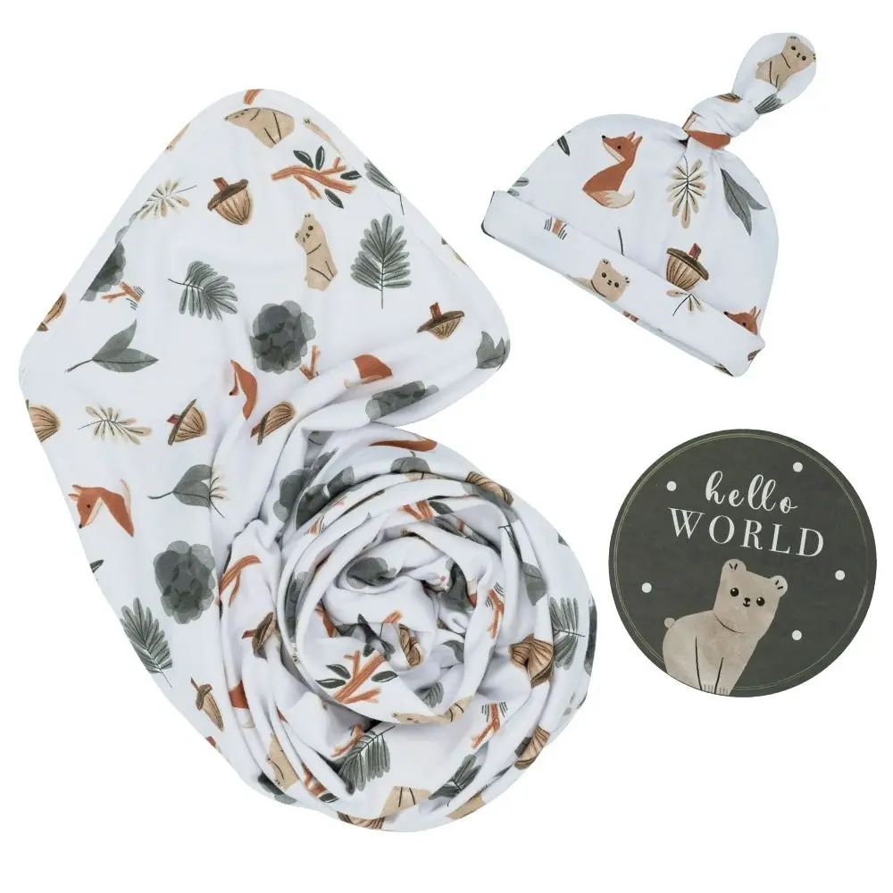 Living Textiles | Hello World Gift Set - Forest Retreat