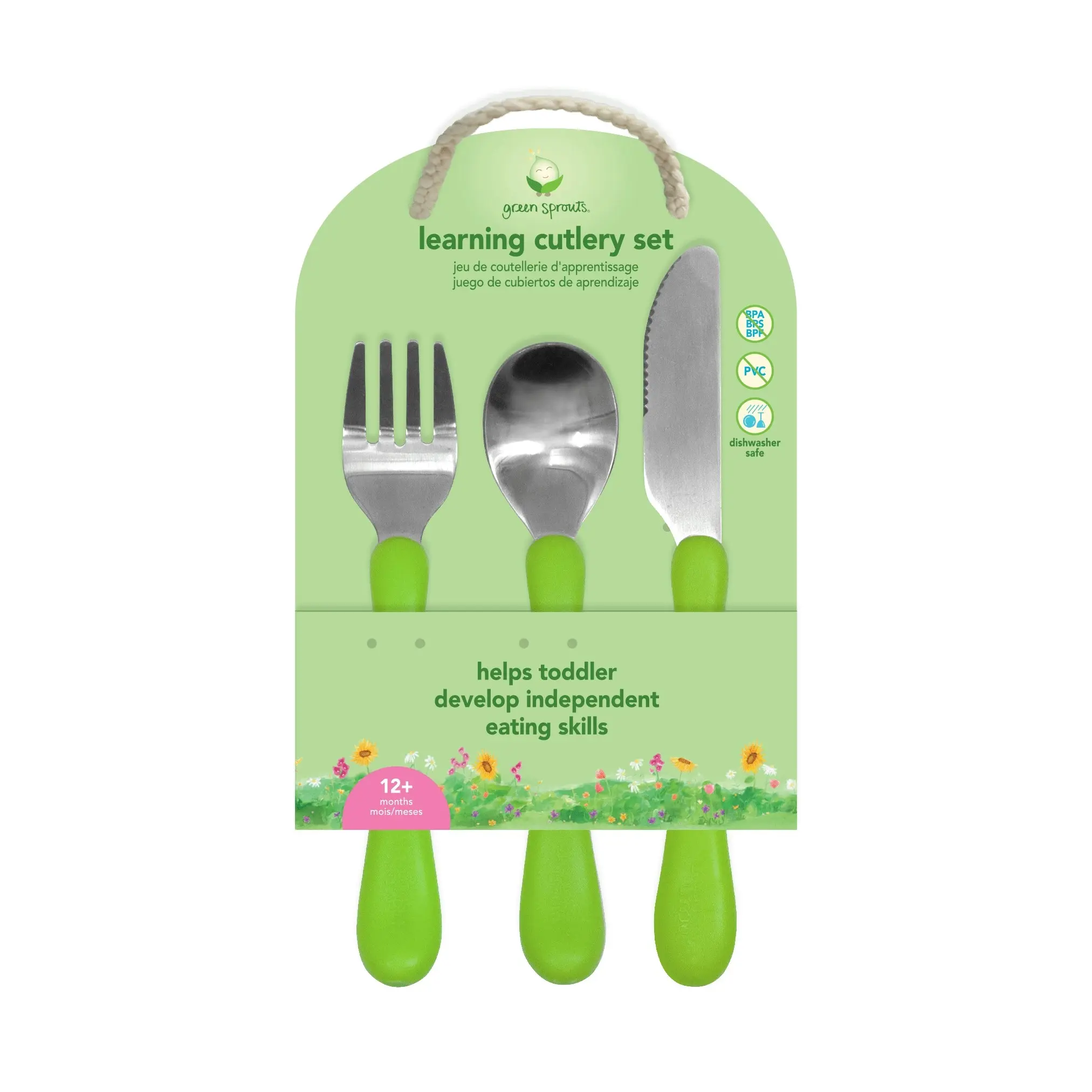 Green Sprout | Cutlery Learning Set - 12 months+