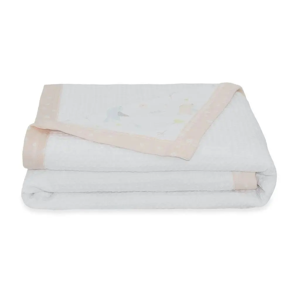 Living Textiles | Cot Waffle Blanket - Ava