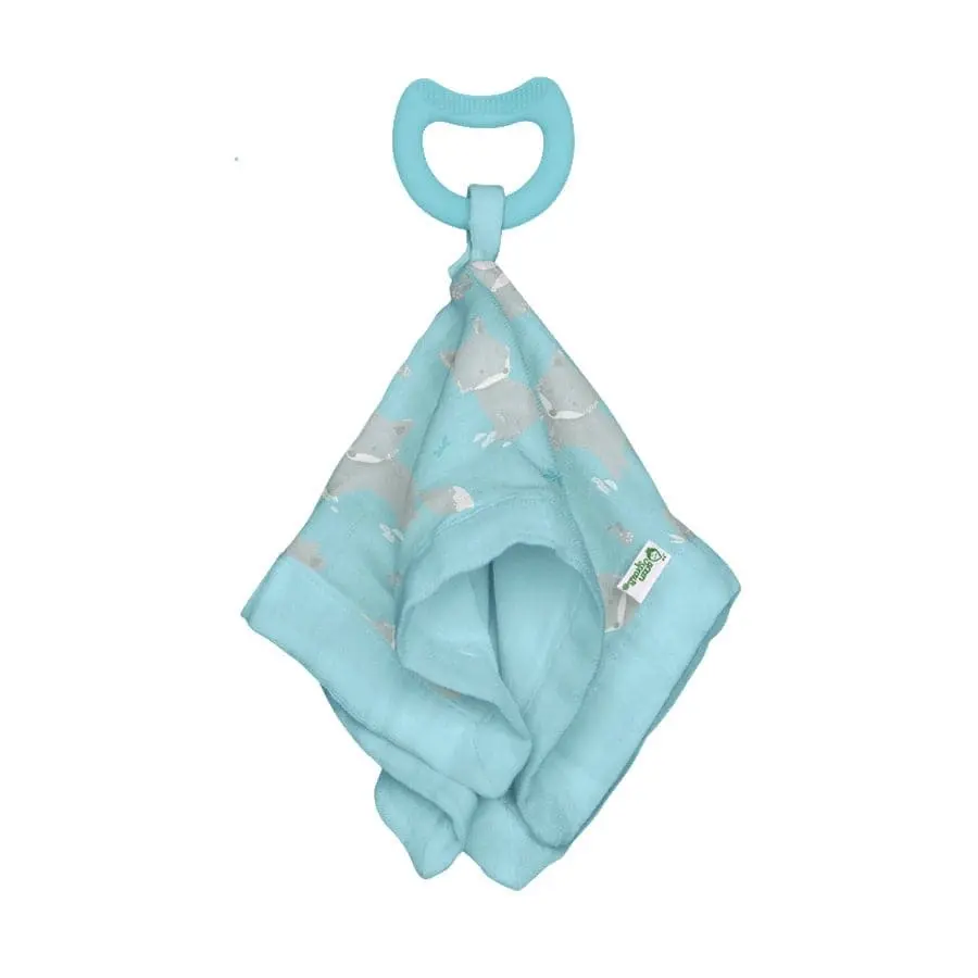 i.Play |  Blankie Teether made from Organic Cotton - 3months+