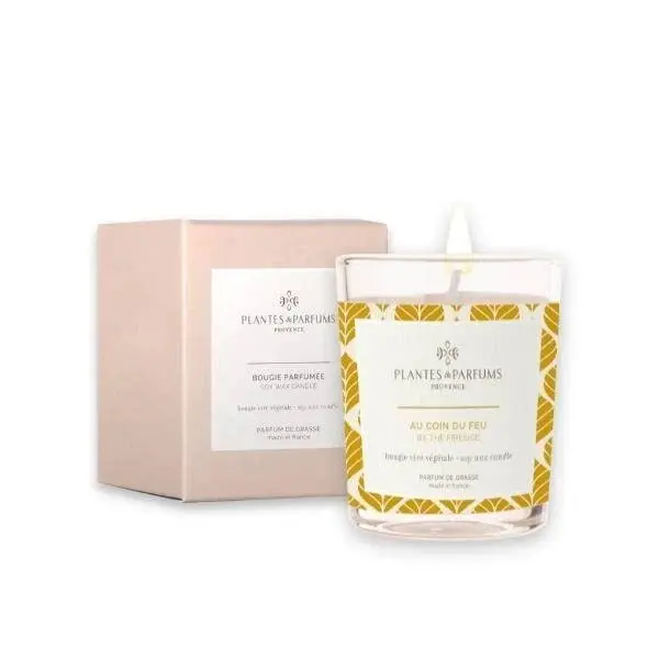 Plantes & Parfums | 75g Handcrafted Perfumed Candle -By the Fireside