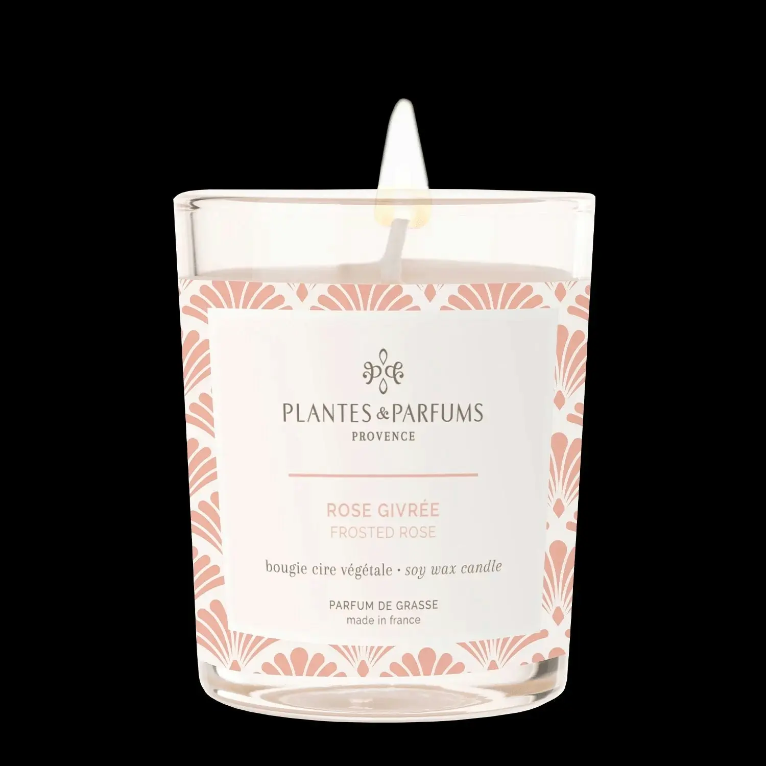 Plantes & Parfums | 75g Handcrafted Perfumed Candle - Frosted Rose