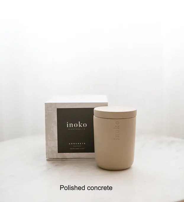 Inoko Australia | Concrete Candle Vessel - Small