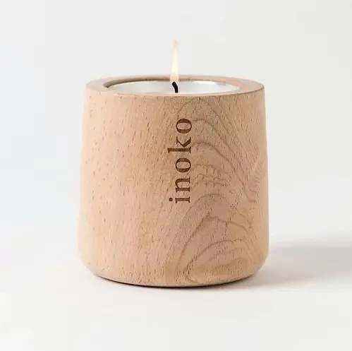 Inoko Australia | Timber Candle Vessel - Large