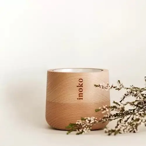 Inoko Australia | Timber Candle Vessel - Large